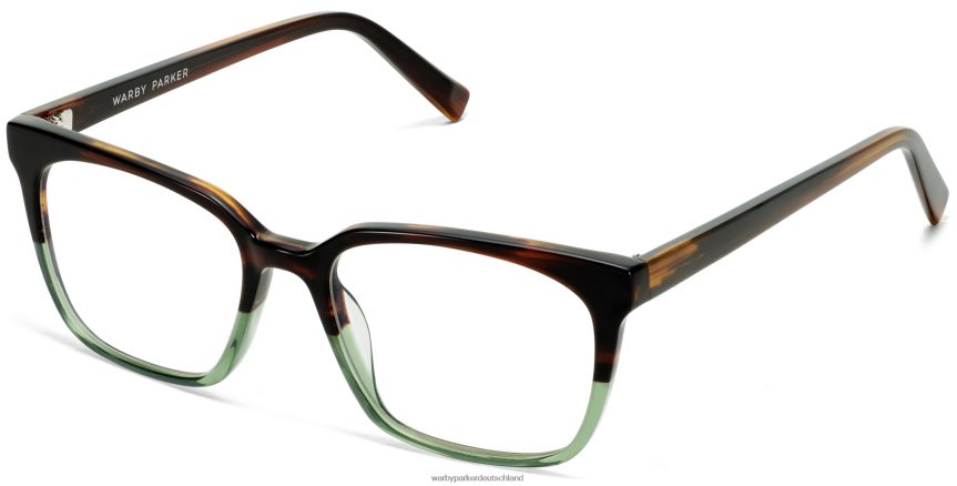warby_parker_t4ft0t112_brille_gruener_granat_verblasst_hughes.jpg Warby Parker T4FT0T112 Brille grüner Granat verblasst Hughes – Bild 1