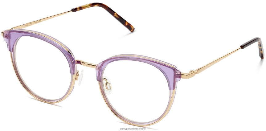 warby_parker_t4ft0t134_brille_geschichteter_pflaumenkristall_mit_poliertem_gold_angelise.jpg Warby Parker T4FT0T134 Brille geschichteter Pflaumenkristall mit poliertem Gold angelise – Bild 1