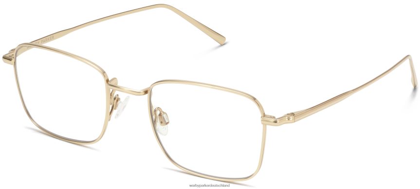 warby_parker_t4ft0t144_brille_poliertes_gold_joaquin.jpg Warby Parker T4FT0T144 Brille poliertes Gold joaquin – Bild 1