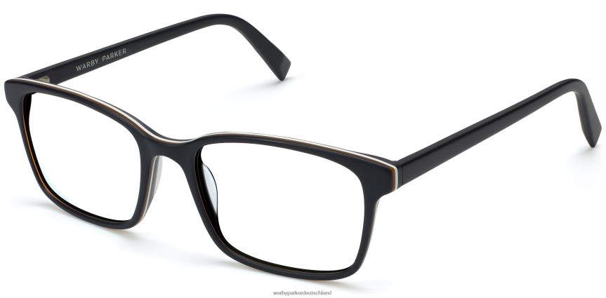warby_parker_t4ft0t152_brille_schwarze_matte_sonnenfinsternis_brady.jpg Warby Parker T4FT0T152 Brille schwarze matte Sonnenfinsternis Brady – Bild 1