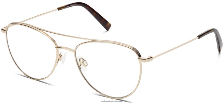 warby_parker_t4ft0t171_brille_poliertes_gold_hani.jpg Warby Parker T4FT0T171 Brille poliertes Gold Hani – Bild 1