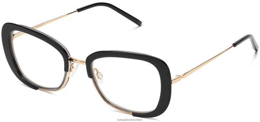 warby_parker_t4ft0t184_brille_geschichteter_dunst_mit_poliertem_gold_halima.jpg Warby Parker T4FT0T184 Brille geschichteter Dunst mit poliertem Gold Halima – Bild 1