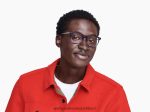 Warby Parker T4FT0T256 Brille Mitternachtsfade mit poliertem Silber Kaleb – Bild 2