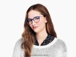 Warby Parker T4FT0T256 Brille Mitternachtsfade mit poliertem Silber Kaleb – Bild 3
