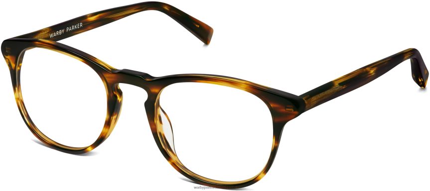 warby_parker_t4ft0t279_brille_gestreifte_sassafras_baecker.jpg Warby Parker T4FT0T279 Brille gestreifte Sassafras Bäcker – Bild 1