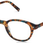 Warby Parker T4FT0T288 Brille blaugrüne Schildkröte alford