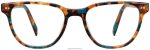 Warby Parker T4FT0T311 Brille blaugrüne Schildkröte Gilmore – Bild 4