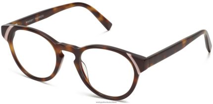 Warby Parker T4FT0T331 Brille Sedona-Schildkröte mit Mojave-Mauve Leona