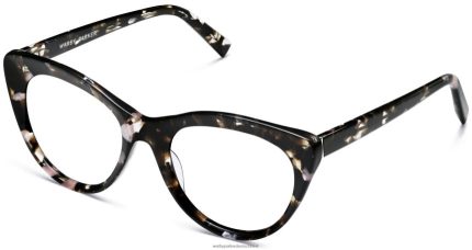 Warby Parker T4FT0T341 Brille schwarze Johannisbeerschildkröte leta