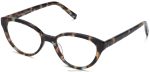 Warby Parker T4FT0T342 Brille Rauchige Perlenschildkröte Fatima