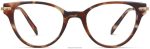 Warby Parker T4FT0T344 Brille Sesamschildkröte mit poliertem Gold Fara – Bild 4