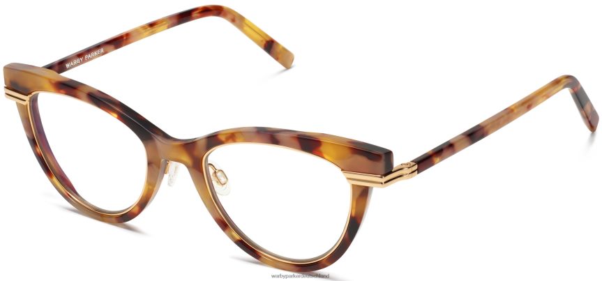warby_parker_t4ft0t351_brille_adobe_schildkroete_mit_poliertem_gold_aurelia.jpg Warby Parker T4FT0T351 Brille Adobe-Schildkröte mit poliertem Gold Aurelia – Bild 1