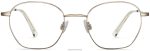 Warby Parker T4FT0T362 Brille poliertes Gold Robbie – Bild 2