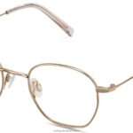 Warby Parker T4FT0T362 Brille poliertes Gold Robbie
