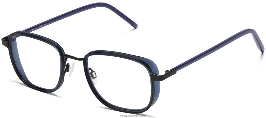 warby_parker_t4ft0t407_brille_einlasskristall_mit_gebuersteter_tinte_dante.jpg Warby Parker T4FT0T407 Brille Einlasskristall mit gebürsteter Tinte Dante – Bild 1