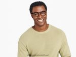 Warby Parker T4FT0T416 Brille Cognac-Schildkröte Wright – Bild 3