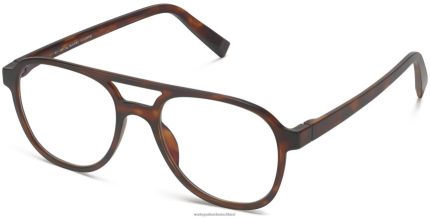 Warby Parker T4FT0T420 Brille Cognac-Schildkröte matt Feldspieler