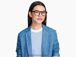 Warby Parker T4FT0T446 Brille Holzmaserung Schildkröte matt omar – Bild 3