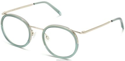 Warby Parker T4FT0T457 Brille Viridian mit Riesling Bergen