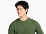 Warby Parker T4FT0T467 Brille Eichenfass mit poliertem Gold Henderson – Bild 2
