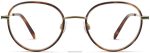 Warby Parker T4FT0T467 Brille Eichenfass mit poliertem Gold Henderson – Bild 4