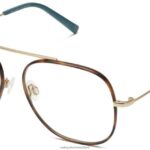 Warby Parker T4FT0T469 Brille Eichenfass mit poliertem Gold lupita