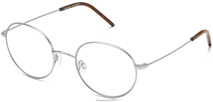 warby_parker_t4ft0t481_brille_poliertes_silber_anwar.jpg Warby Parker T4FT0T481 Brille poliertes Silber anwar – Bild 1