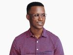 Warby Parker T4FT0T488 Brille Poliertes Silber mit Eichenfass Garnison – Bild 2