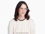 Warby Parker T4FT0T489 Brille Praline mit poliertem Gold esperanza – Bild 2