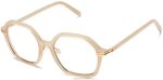 Warby Parker T4FT0T489 Brille Praline mit poliertem Gold esperanza