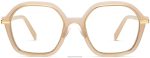 Warby Parker T4FT0T489 Brille Praline mit poliertem Gold esperanza – Bild 3