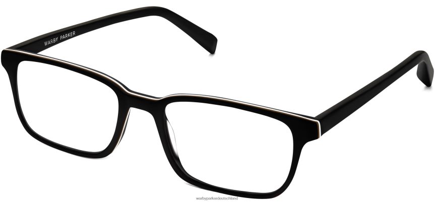 warby_parker_t4ft0t510_brille_schwarze_matte_sonnenfinsternis_wilkie.jpg Warby Parker T4FT0T510 Brille schwarze matte Sonnenfinsternis Wilkie – Bild 1