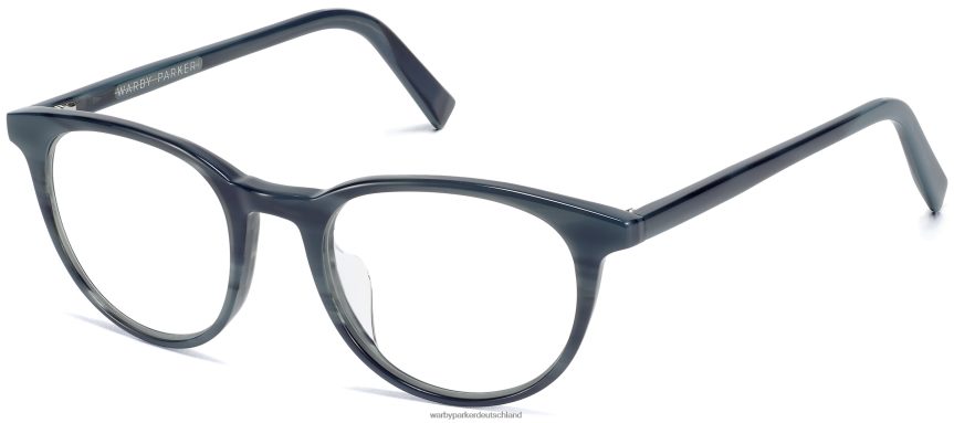 warby_parker_t4ft0t516_brille_gestreifter_pazifik_durand.jpg Warby Parker T4FT0T516 Brille gestreifter Pazifik durand – Bild 1