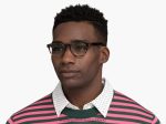 Warby Parker T4FT0T522 Brille gestreifte Sassafras percey – Bild 2