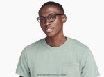 Warby Parker T4FT0T525 Brille Cognac-Schildkröte Wright – Bild 2