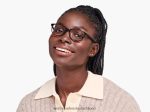 Warby Parker T4FT0T549 Brille pechschwarz Gänseblümchen – Bild 2