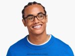 Warby Parker T4FT0T549 Brille pechschwarz Gänseblümchen – Bild 3