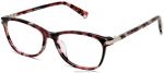 Warby Parker T4FT0T552 Brille violetter Quarzkristall mit poliertem Silber Gänseblümchen