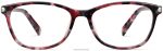 Warby Parker T4FT0T552 Brille violetter Quarzkristall mit poliertem Silber Gänseblümchen – Bild 4