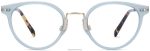 Warby Parker T4FT0T560 Brille blaue Agave mit poliertem Gold Elina – Bild 3