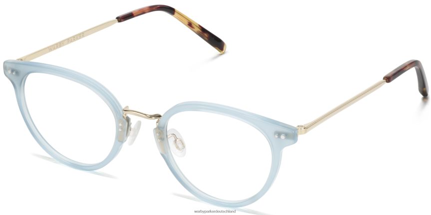 warby_parker_t4ft0t560_brille_blaue_agave_mit_poliertem_gold_elina.jpg Warby Parker T4FT0T560 Brille blaue Agave mit poliertem Gold Elina – Bild 1
