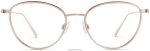 Warby Parker T4FT0T564 Brille Roségold mit Burgunderrot Elise – Bild 3
