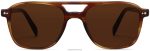 Warby Parker T4FT0T590 Brille schwarze Walnuss randvoll – Bild 4