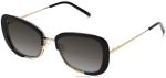 Warby Parker T4FT0T653 Brille geschichteter Dunst mit poliertem Gold Halima
