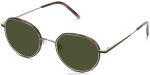 Warby Parker T4FT0T658 Brille Eichenfass mit poliertem Gold Henderson