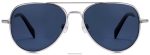 Warby Parker T4FT0T666 Brille poliertes Silber Räuber – Bild 4