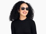 Warby Parker T4FT0T679 Brille Einlasskristall mit gebürsteter Tinte Dante – Bild 3