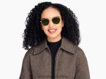 Warby Parker T4FT0T681 Brille Cognac-Schildkröte mit poliertem Gold Earle – Bild 3