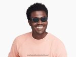 Warby Parker T4FT0T702 Brille Tiefschwarz matt mit poliertem Silber ames – Bild 2