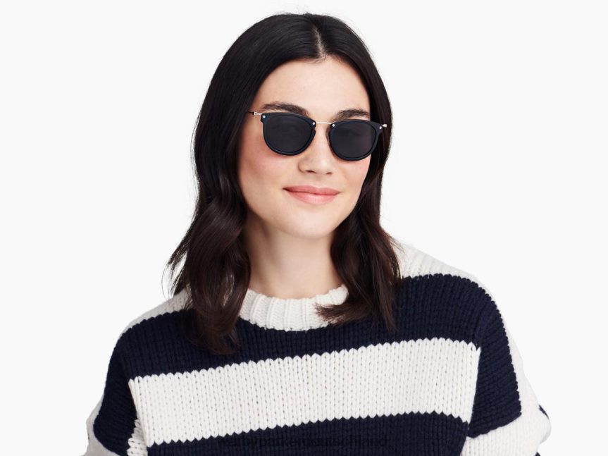 Warby Parker T4FT0T742 Brille Tiefschwarz matt mit poliertem Silber moriarty – Bild 2